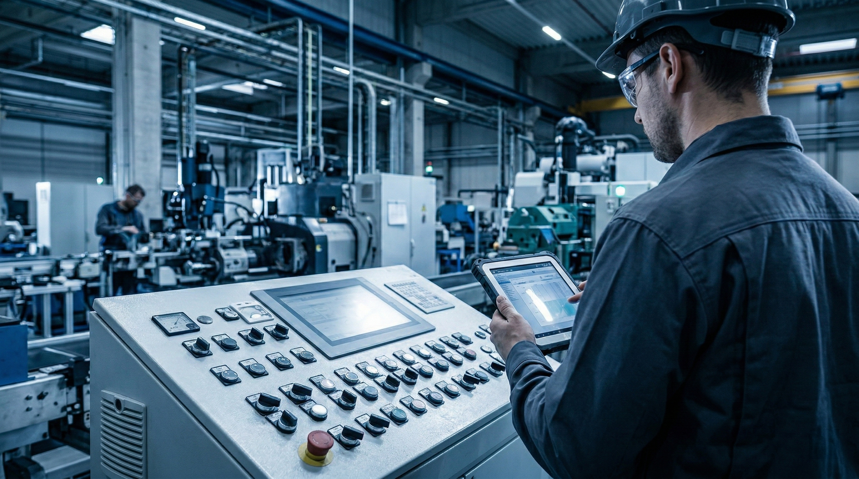 VIR Automation controls specialist at work